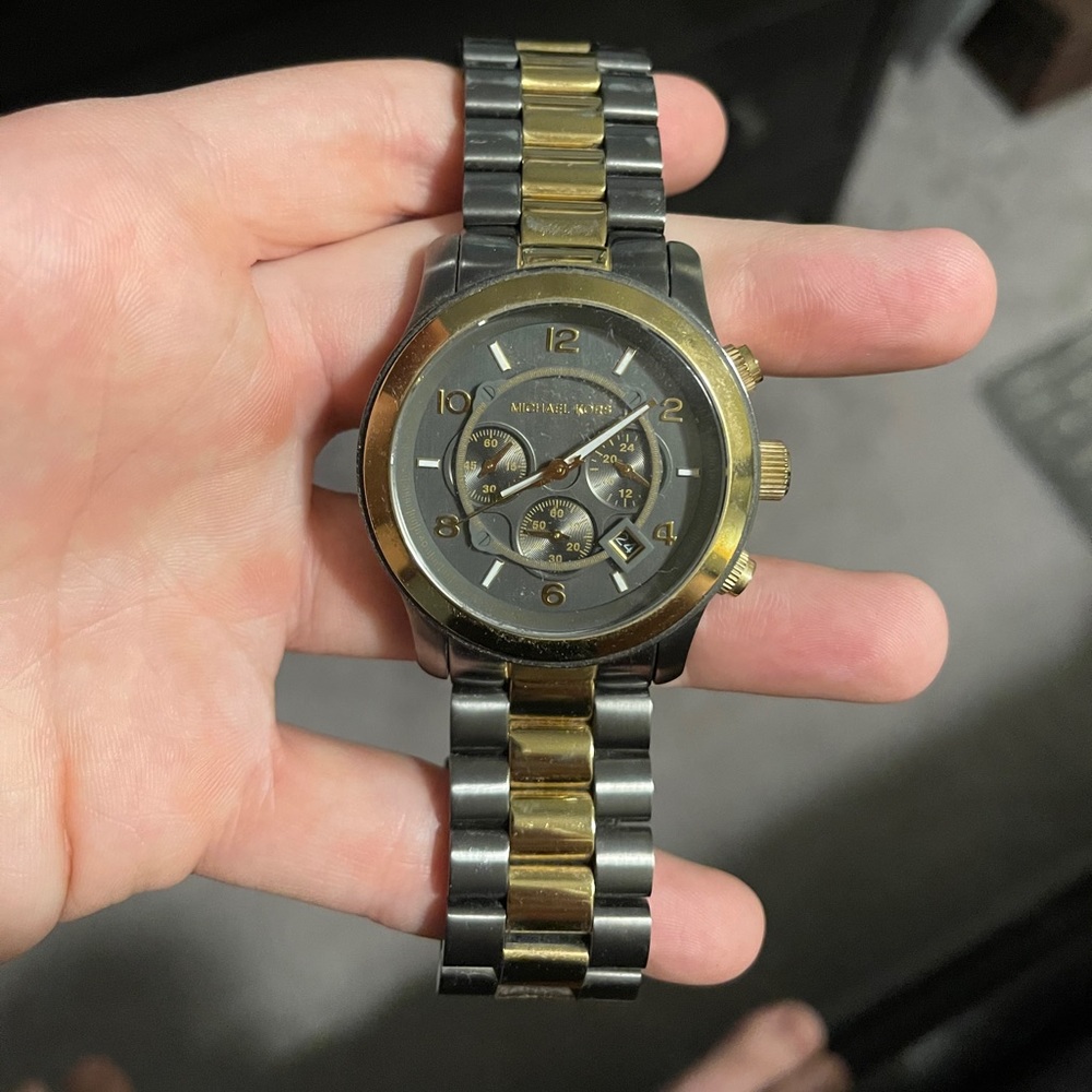 Michael Kors two tone watch